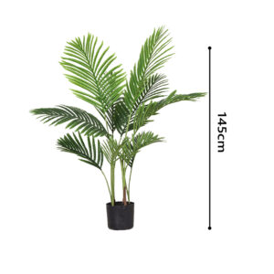 Buy SOGA 145cm Green Artificial Indoor Swallowtail Sunflower Tree Fake Plant Simulation Decorative Online - Home & Living - 2 - AU Depot Free Shipping