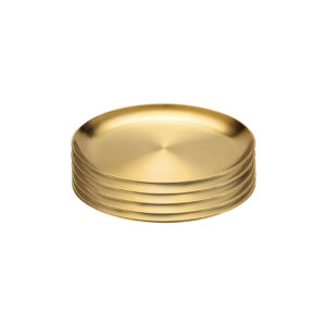 Buy SOGA 14cm Premium Gold Grilling Plate  Durable, Heat Resistant Perfect for BBQs and Outdoor Cooking Kitchen Essential Online - home & living > kitchen & dining > cookware > saucepans - 1 - AU Depot Free Shipping