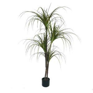 SOGA 150cm Artificial Dracaena Plant Fake Potted Simulation Tree Fake Plant Home Decor APlantFHL1504 AU Depot Free Shipping SOGA 150cm Artificial Dracaena Plant Fake Potted - AU DEPOT