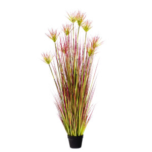 Buy SOGA 150cm Purple-Red Artificial Indoor Potted Papyrus Plant Tree Fake Simulation Decorative Online - Home & Living - 1 - AU Depot Free Shipping