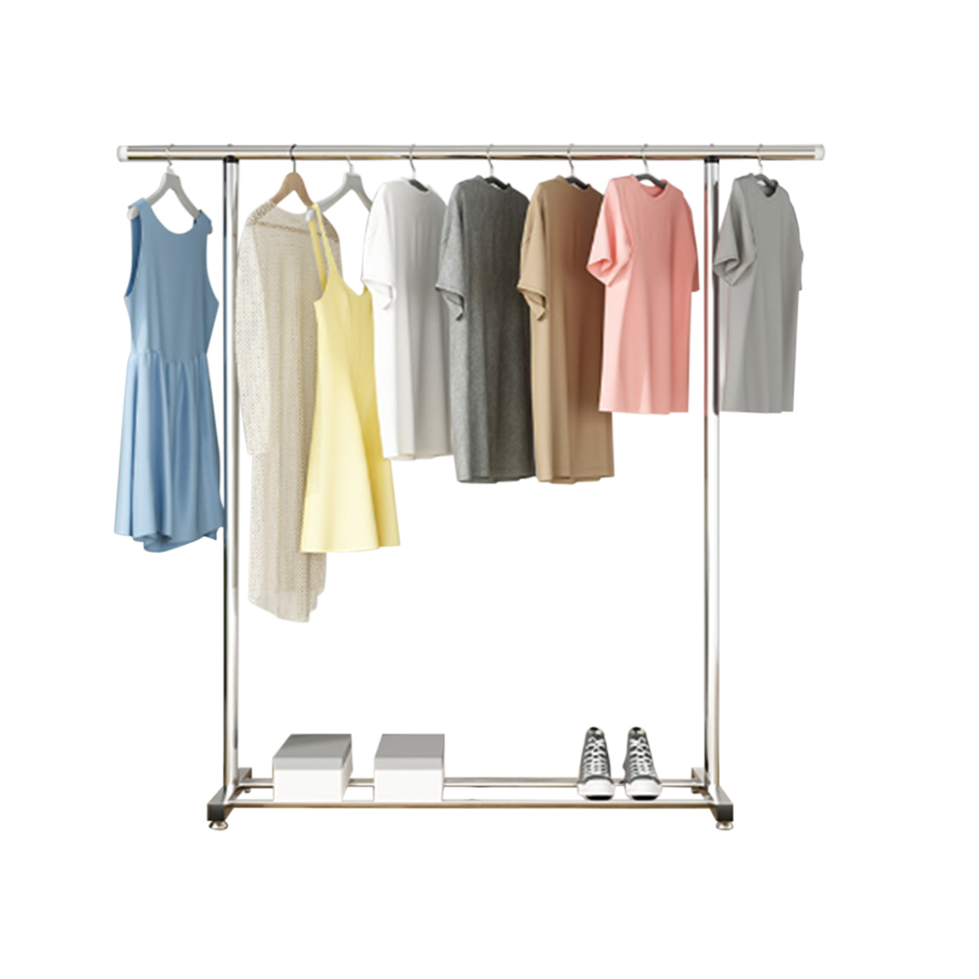 SOGA 150cm Stainless Steel Floor-Standing Clothes Rack - Durable and Space-Saving Laundry Organizer - BSXG2521 - Home & Living - 3 - AU DEPOT SOGA Buy SOGA 150cm Stainless Steel Floor-Standing Clothes Rack - Durable and Space-Saving Laundry Organizer Online - Home & Living - 3 - AU Depot Free Shipping