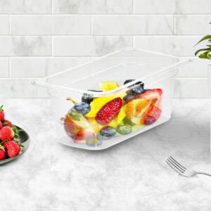 Buy SOGA 150mm Clear Gastronorm GN Pan 1/3 Food Tray Storage Bundle of 2 Online - Home & Living - 2 - AU Depot Free Shipping