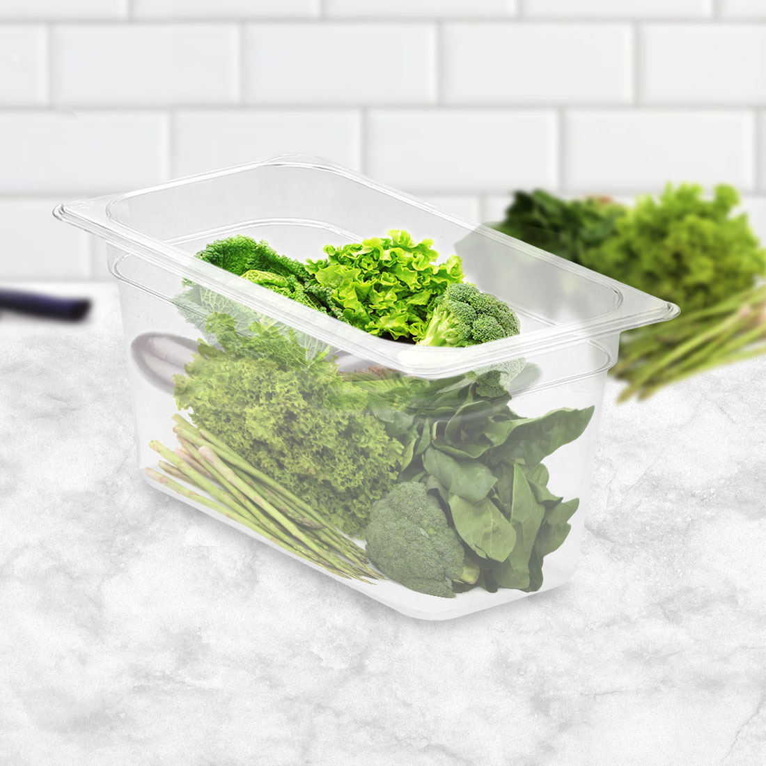 SOGA 150mm Clear Gastronorm GN Pan 1/3 Food Tray Storage Bundle of 4 - VICPans1423X4 - Home & Living - 3 - AU DEPOT SOGA Buy SOGA 150mm Clear Gastronorm GN Pan 1/3 Food Tray Storage Bundle of 4 Online - Home & Living - 3 - AU Depot Free Shipping