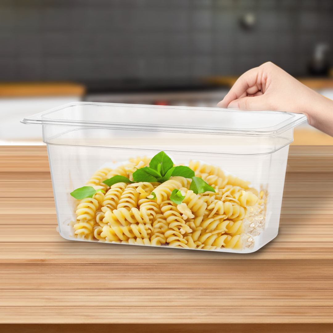 SOGA 150mm Clear Gastronorm GN Pan 1/3 Food Tray Storage Bundle of 4 - VICPans1423X4 - Home & Living - 4 - AU DEPOT SOGA Buy SOGA 150mm Clear Gastronorm GN Pan 1/3 Food Tray Storage Bundle of 4 Online - Home & Living - 4 - AU Depot Free Shipping