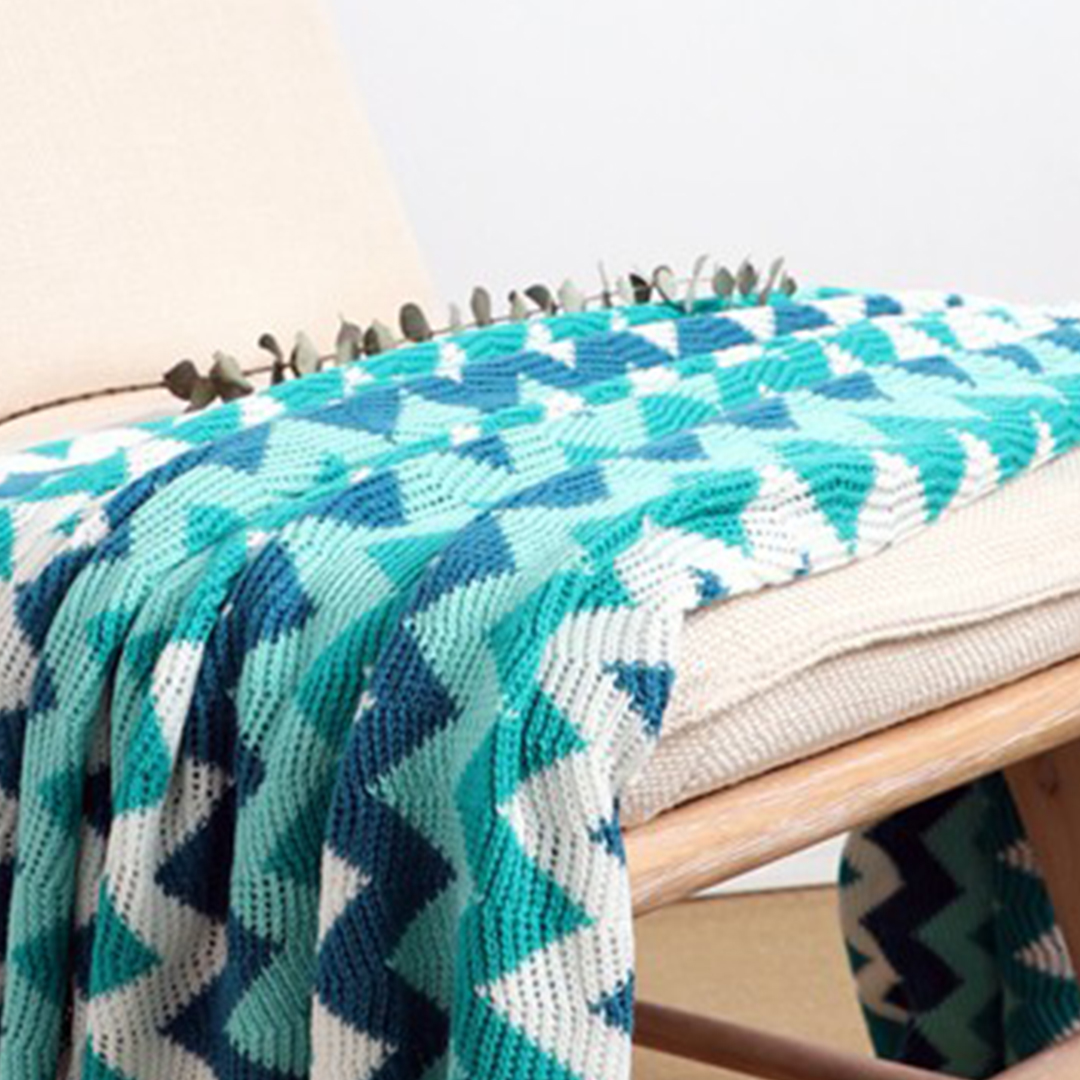 SOGA 170cm Blue Zigzag Striped Throw Blanket Acrylic Wave Knitted Fringed Woven Cover Couch Bed Sofa Home Decor - Blanket919 - Home - 8 - AU DEPOT SOGA Buy SOGA 170cm Blue Zigzag Striped Throw Blanket Acrylic Wave Knitted Fringed Woven Cover Couch Bed Sofa Home Decor Online - Home - 8 - AU Depot Free Shipping