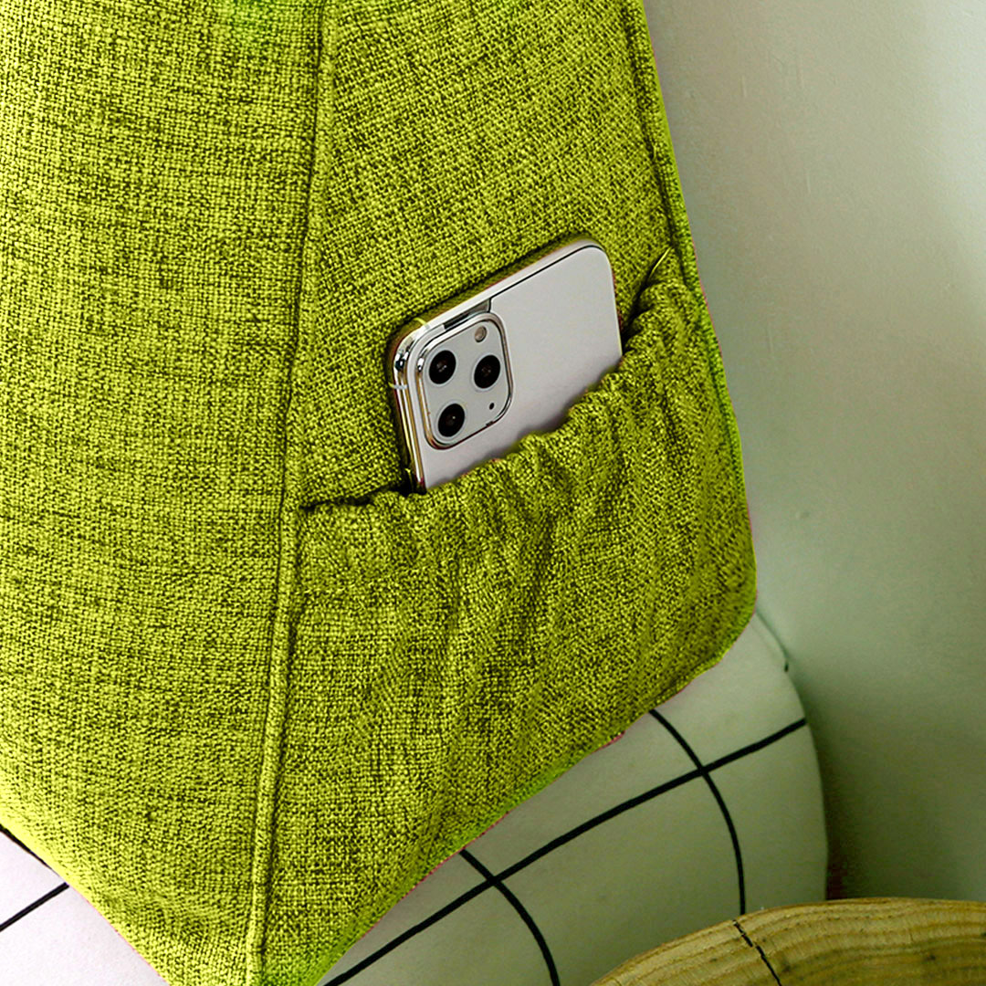 SOGA 180cm Green Triangular Wedge Bed Pillow Headboard Backrest Bedside Tatami Cushion Home Decor - Pillow1114 - Furniture - 7 - AU DEPOT SOGA Buy SOGA 180cm Green Triangular Wedge Bed Pillow Headboard Backrest Bedside Tatami Cushion Home Decor Online - Furniture - 7 - AU Depot Free Shipping
