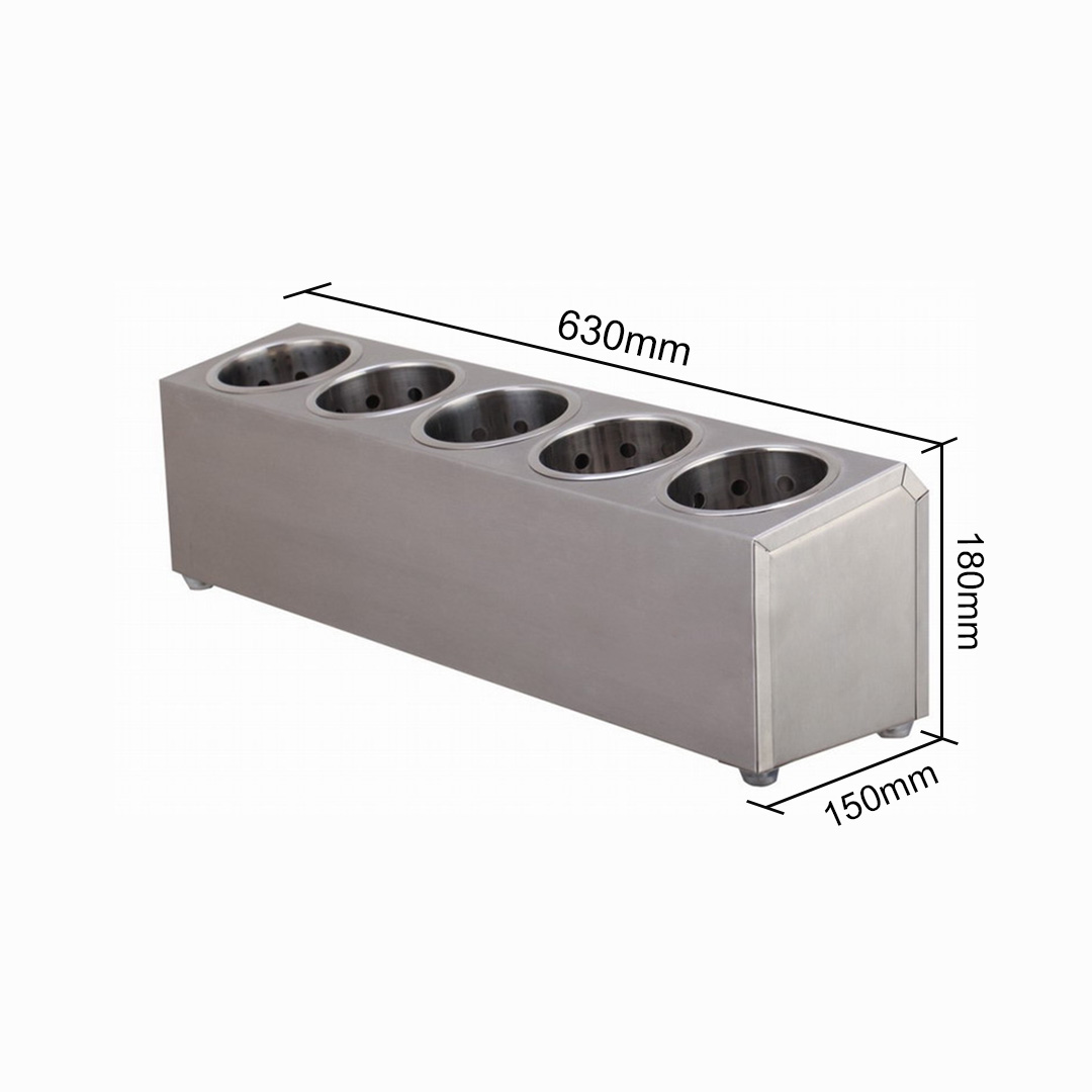 SOGA 18/10 Stainless Steel Commercial Conical Utensils Cutlery Holder with 5 Holes - CutleryHolder4603 - Home & Living - 9 - AU DEPOT SOGA Buy SOGA 18/10 Stainless Steel Commercial Conical Utensils Cutlery Holder with 5 Holes Online - Home & Living - 9 - AU Depot Free Shipping
