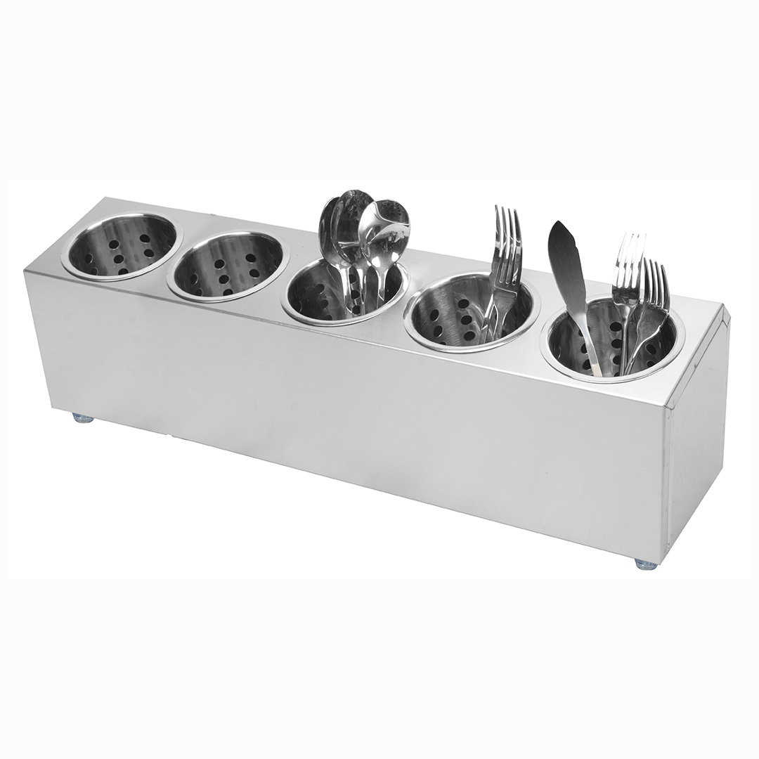 SOGA 18/10 Stainless Steel Commercial Conical Utensils Cutlery Holder with 5 Holes - Cutlery - CutleryHolder4603 1 SOGA 18/10 Stainless Steel Commercial Conical Utensils Cutlery Holder with 5 Holes - AU DEPOT Buy SOGA 18/10 Stainless Steel Commercial Conical Utensils Cutlery Holder with 5 Holes Online - Home & Living - 1 - AU Depot Free Shipping