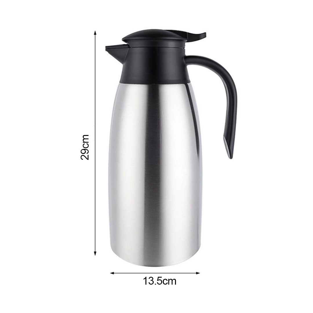 SOGA 2.0L Silver Color 3-Layer Stainless Steel Vacuum Durable Thermal Flask - BottleWKE15 - Home & Living - 6 - AU DEPOT SOGA Buy SOGA 2.0L Silver Color 3-Layer Stainless Steel Vacuum Durable Thermal Flask Online - Home & Living - 6 - AU Depot Free Shipping