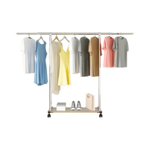 Buy SOGA 200cm Stainless Steel Floor-Standing Clothes Rack - Durable and Space-Saving Laundry Organizer Online - Home & Living - 2 - AU Depot Free Shipping