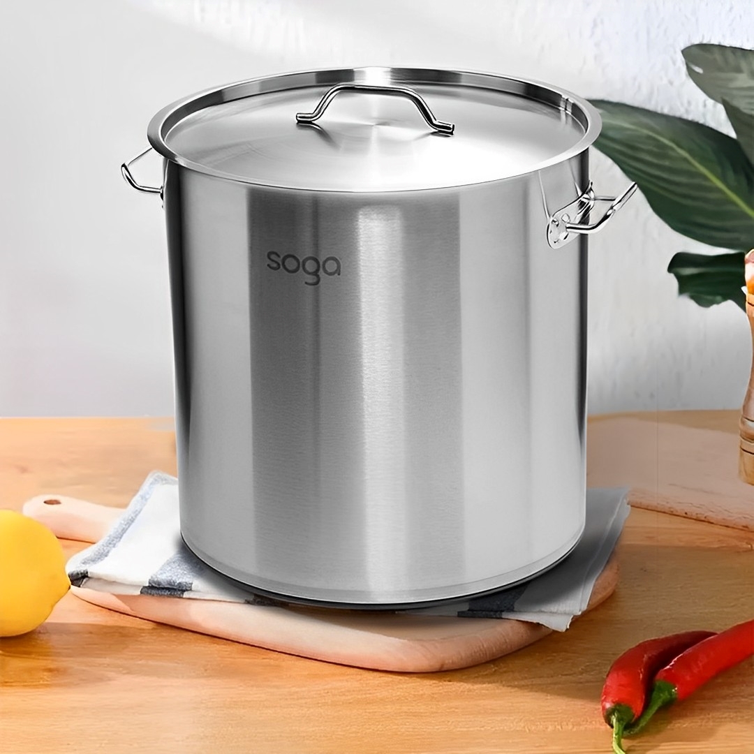 SOGA 21L Stainless Steel Stock Pot with One Steamer Rack Insert Stockpot Tray - StockPot30CM-1XRack28CM - home & living > kitchen & dining > cookware > stock & multi pots - 3 - AU DEPOT SOGA Buy SOGA 21L Stainless Steel Stock Pot with One Steamer Rack Insert Stockpot Tray Online - home & living > kitchen & dining > cookware > stock & multi pots - 3 - AU Depot Free Shipping