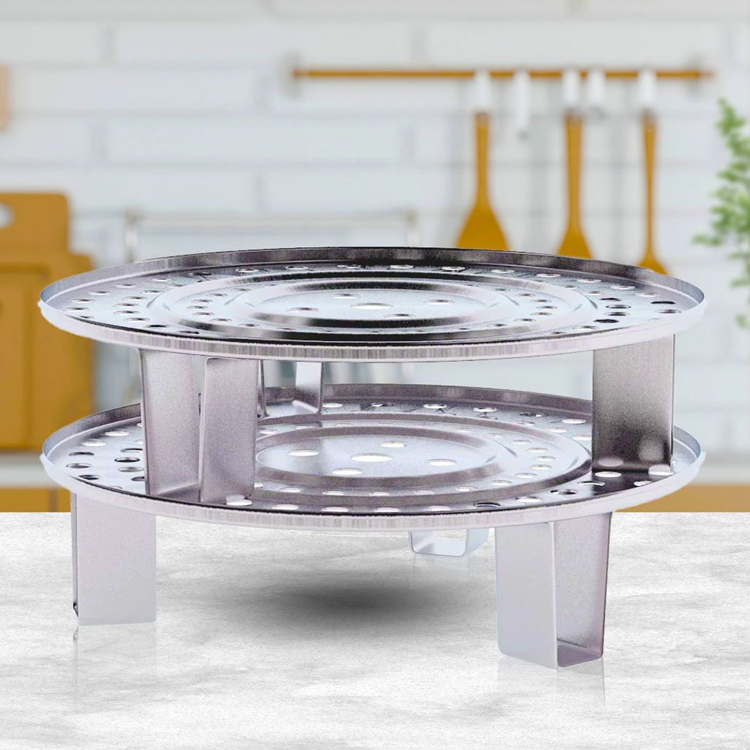 SOGA 21L Stainless Steel Stock Pot with One Steamer Rack Insert Stockpot Tray - StockPot30CM-1XRack28CM - home & living > kitchen & dining > cookware > stock & multi pots - 5 - AU DEPOT SOGA Buy SOGA 21L Stainless Steel Stock Pot with One Steamer Rack Insert Stockpot Tray Online - home & living > kitchen & dining > cookware > stock & multi pots - 5 - AU Depot Free Shipping