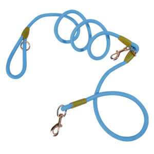 Buy SOGA 220cm Multifunction Hands-Free Rope Pet Cat Dog Puppy Double Ended Leash for Walking Training Tracking Obedience Blue Online - Pets - 1 - AU Depot Free Shipping