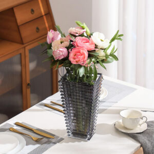 Buy SOGA 22cm Modern Gray Ceramic Glass Vase Home Decor Online - Home & Living - 2 - AU Depot Free Shipping