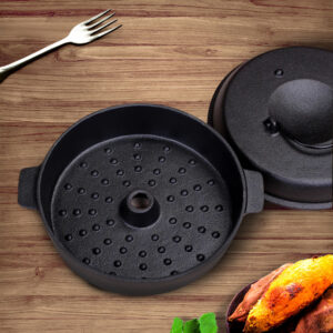 Buy SOGA 28cm Cast Iron Dutch Oven Pre-Seasoned Cast Iron Pot with Lid Online - home & living > kitchen & dining > cookware > stock & multi pots - 2 - AU Depot Free Shipping