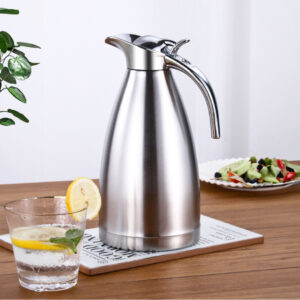 Buy SOGA 2X 1.5L Silver Color 3-Layer Inner Stainless Steel, Vacuum Insulated and Outer Stainless Steel Thermal Flask Online - Home & Living - 2 - AU Depot Free Shipping