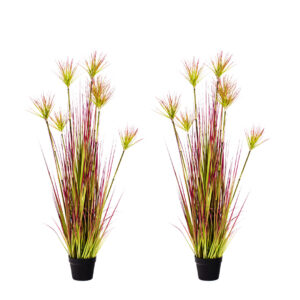 Buy SOGA 2X 120cm Green Artificial Indoor Potted Papyrus Plant Tree Fake Simulation Decorative Online - Home & Living - 1 - AU Depot Free Shipping