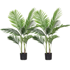Buy SOGA 2X 145cm Green Artificial Indoor Swallowtail Sunflower Tree Fake Plant Simulation Decorative Online - Home & Living - 1 - AU Depot Free Shipping
