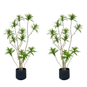 Buy SOGA 2X 150cm Lily Bamboo Plant Tree Living Room Artificial Plant Home Accent Decoration Online - Home & Living - 1 - AU Depot Free Shipping