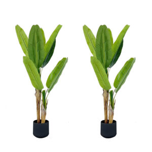 Buy SOGA 2X 160cm Banna Plant Bird of Paradise Tree Artificial Plant Home Accent Decor Online - Home & Living - 1 - AU Depot Free Shipping