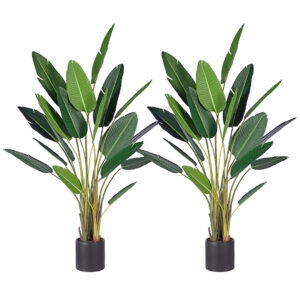 Buy SOGA 2X 245cm Artificial Giant Green Birds of Paradise Tree Fake Tropical Indoor Plant Home Office Decor Online - Home & Living - 1 - AU Depot Free Shipping