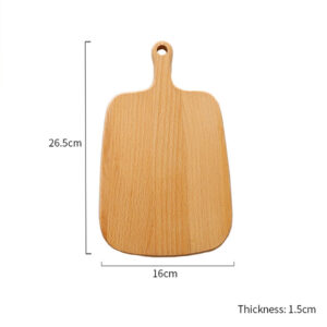 Buy SOGA 2X 26cm Brown Rectangle Wooden Serving Tray Chopping Board Paddle with Handle Home Decor Online - Kitchenware - 2 - AU Depot Free Shipping