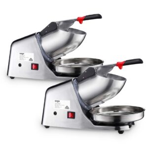 Buy SOGA 2X 300W Electric Ice Shaver Crusher Snow Cone Smoothie Maker Ice Machine Online - Electronics & Appliances - 1 - AU Depot Free Shipping