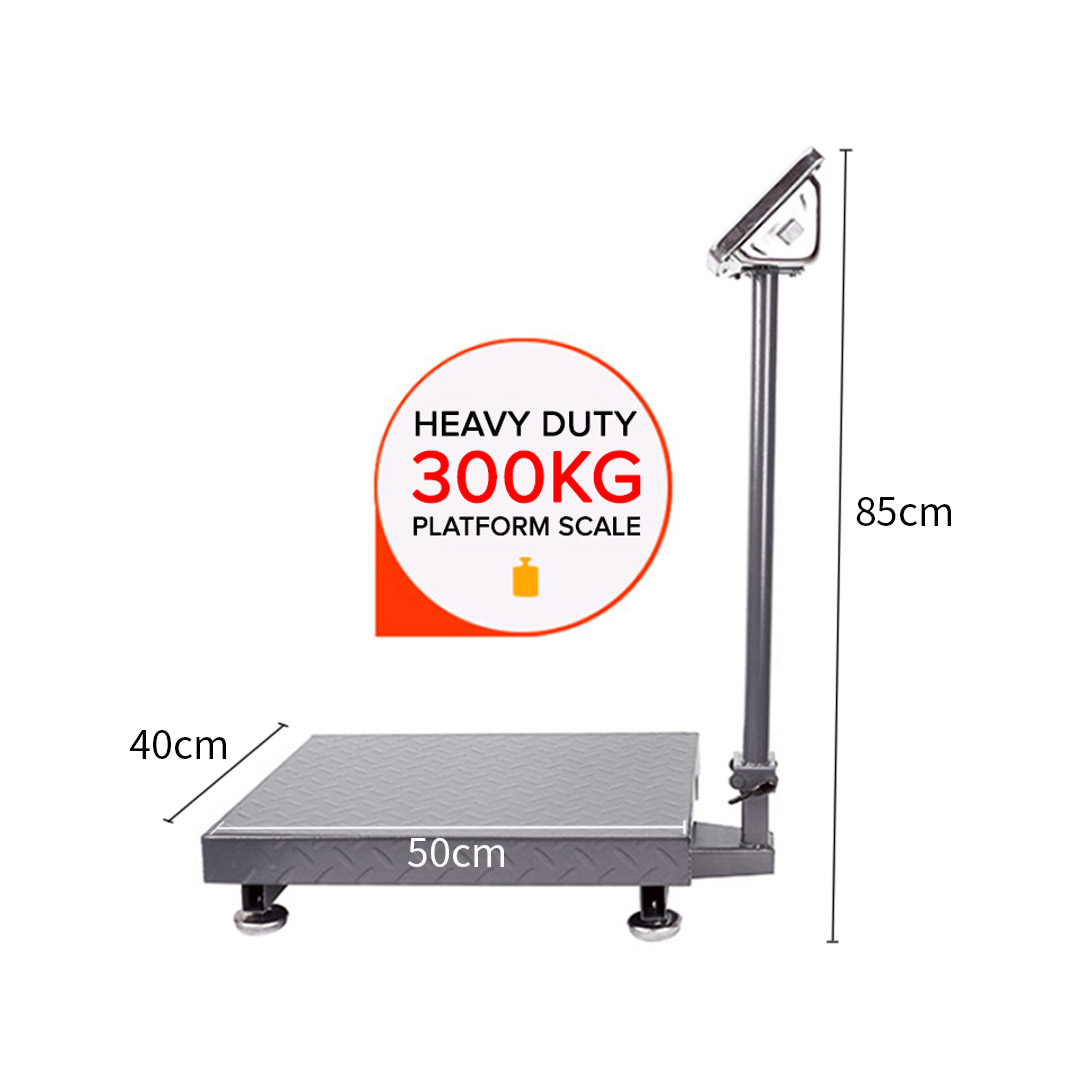 SOGA 2X 300kg Electronic Digital Platform Scale Computing Shop Postal Weight Black - 300kgPlatformScalesBlackX2 - Home & Living - 6 - AU DEPOT SOGA Buy SOGA 2X 300kg Electronic Digital Platform Scale Computing Shop Postal Weight Black Online - Home & Living - 6 - AU Depot Free Shipping