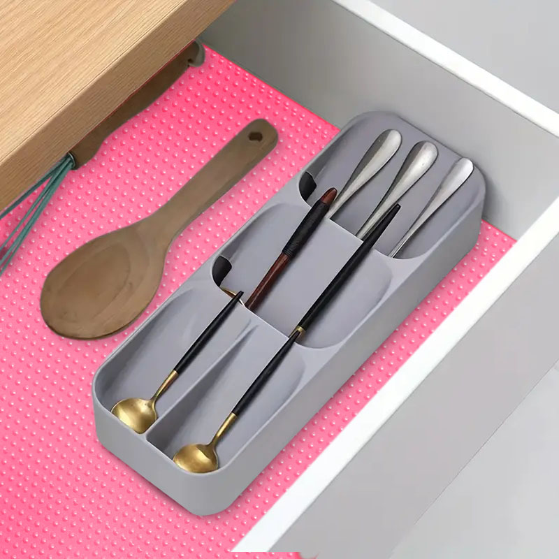 SOGA 2X 30x300cm Pink Kitchen Shelf Drawer Cabinet Multi Use Liner Non Slip Mat - CabMat303PNKX2 - Household Supplies & Cleaning - 4 - AU DEPOT SOGA Buy SOGA 2X 30x300cm Pink Kitchen Shelf Drawer Cabinet Multi Use Liner Non Slip Mat Online - Household Supplies & Cleaning - 4 - AU Depot Free Shipping