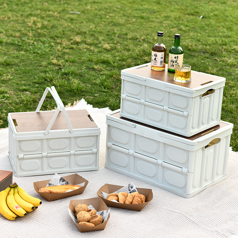 SOGA 2X 34.5 cm 18L White Car & Camping Foldable Storage Box Crate Stackable Container with Handle - StorageBox3706X2 - Furniture - 2 - AU DEPOT SOGA Buy SOGA 2X 34.5 cm 18L White Car & Camping Foldable Storage Box Crate Stackable Container with Handle Online - Furniture - 2 - AU Depot Free Shipping