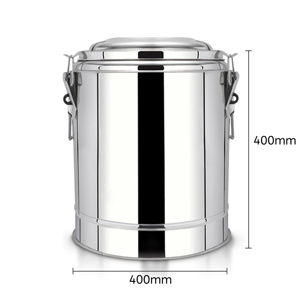 SOGA 2X 35L Stainless Steel Insulated Stock Pot Hot & Cold Beverage Container - InsulatedPot3204X2 - Home & Living - 6 - AU DEPOT SOGA Buy SOGA 2X 35L Stainless Steel Insulated Stock Pot Hot & Cold Beverage Container Online - Home & Living - 6 - AU Depot Free Shipping