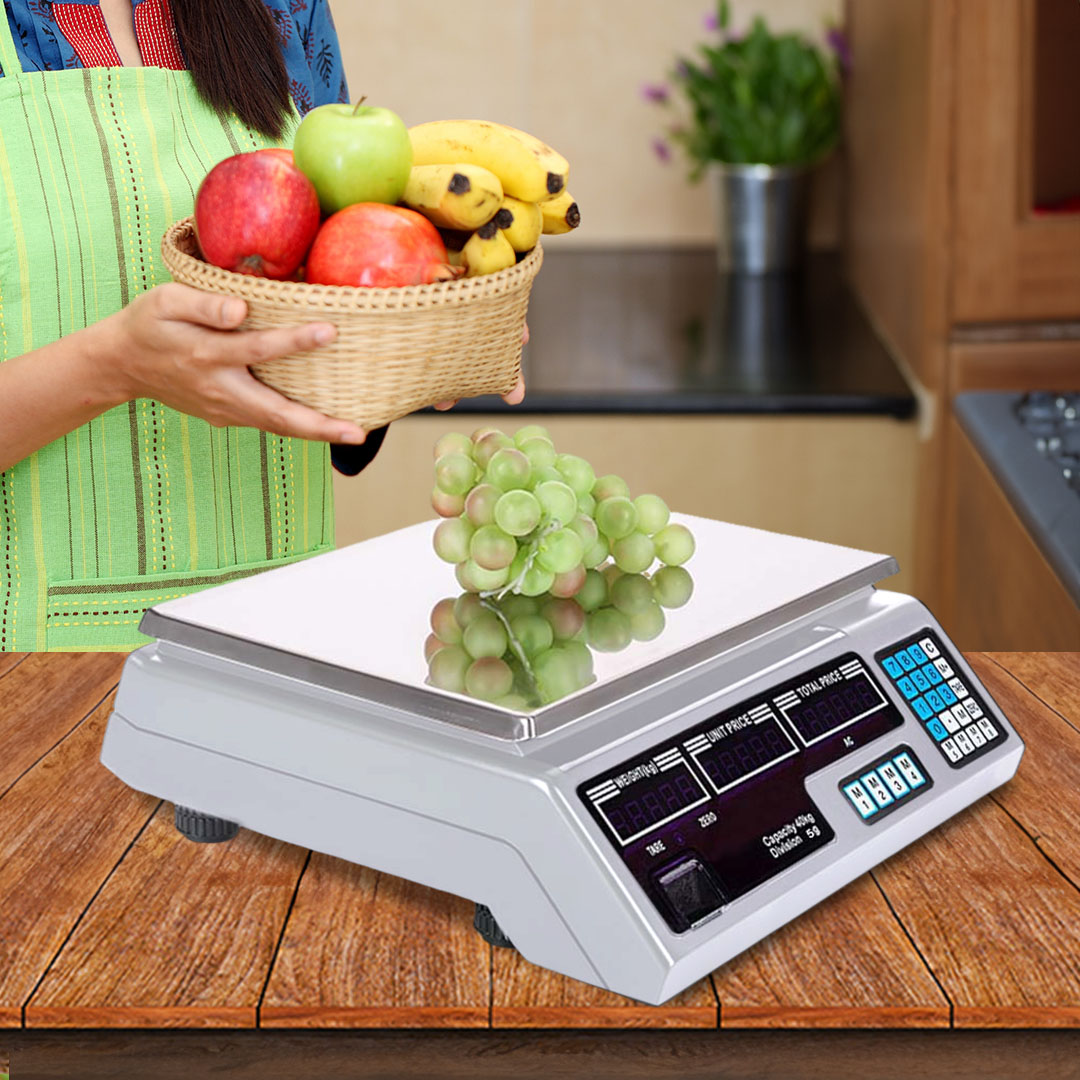 SOGA 2X 40kg Digital Commercial Kitchen Scales Shop Electronic Weight Scale Food White - Scale40kgWHTX2 - home & living > kitchen & dining > kitchen tools & utensils > kitchen scales - 3 - AU DEPOT SOGA Buy SOGA 2X 40kg Digital Commercial Kitchen Scales Shop Electronic Weight Scale Food White Online - home & living > kitchen & dining > kitchen tools & utensils > kitchen scales - 3 - AU Depot Free Shipping