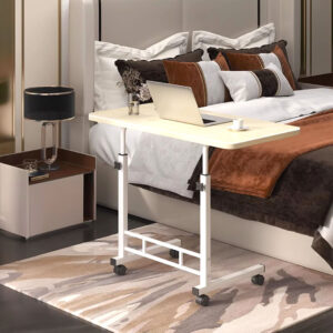 Buy SOGA 2X 40x80cm White Maple Bedside Table Movable Bedroom Desk Student Computer Table Online - Furniture - 2 - AU Depot Free Shipping