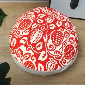 Buy SOGA 2X 45cm Red Premium Polyester Cotton Cushion with EPP Particle Insert for Enhanced Comfort Online - Furniture - 2 - AU Depot Free Shipping