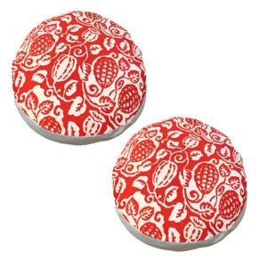 Buy SOGA 2X 45cm Red Premium Polyester Cotton Cushion with EPP Particle Insert for Enhanced Comfort Online - Furniture - 1 - AU Depot Free Shipping