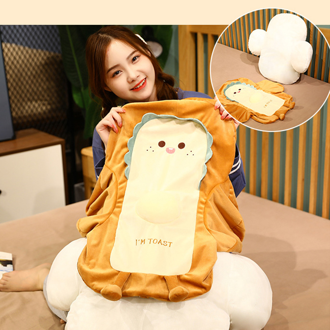 SOGA 2X 48cm Cute Face Toast Bread Cushion Stuffed Car Seat Plush Cartoon Back Support Pillow Home Decor - SCushion061X2 - Furniture - 9 - AU DEPOT SOGA Buy SOGA 2X 48cm Cute Face Toast Bread Cushion Stuffed Car Seat Plush Cartoon Back Support Pillow Home Decor Online - Furniture - 9 - AU Depot Free Shipping