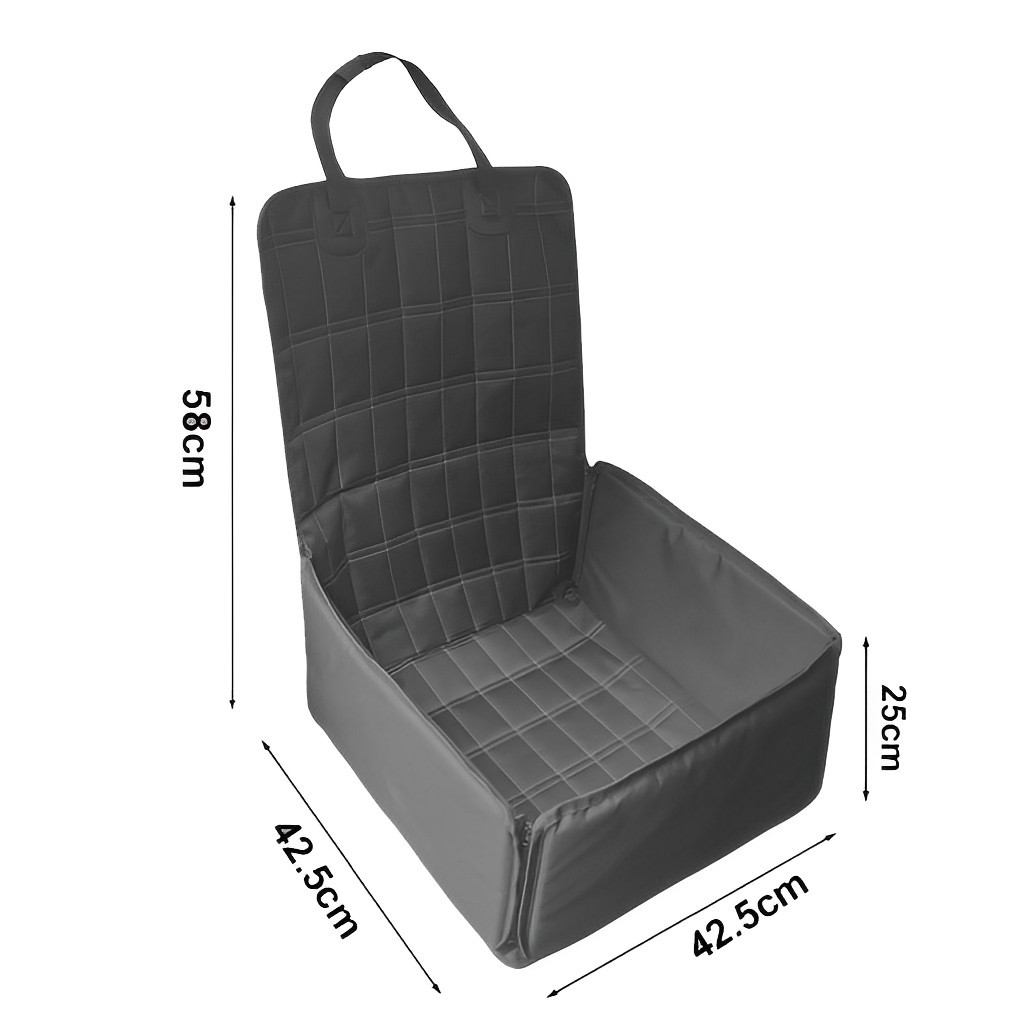 SOGA 2X Black Car Pet Sitting Bag Breathable Safety Travel Portable Carrier Pouch Travel Essentials - CarPetBag070X2 - Pet Supplies - 6 - AU DEPOT SOGA Buy SOGA 2X Black Car Pet Sitting Bag Breathable Safety Travel Portable Carrier Pouch Travel Essentials Online - Pet Supplies - 6 - AU Depot Free Shipping