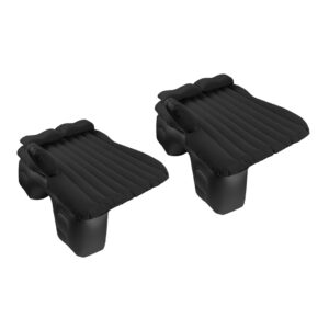 Buy SOGA 2X Black Stripe Inflatable Car Mattress Portable Camping Rest Air Bed Travel Compact Sleeping Kit Essentials Online - Garden, Tools & Hardware - 1 - AU Depot Free Shipping