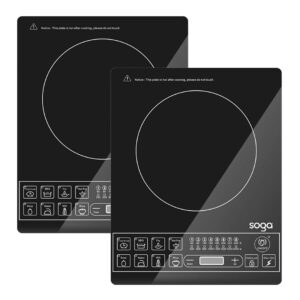 Buy SOGA 2X Cooktop Electric Smart Induction Cook Top Portable Kitchen Cooker Cookware Online - electronics & appliances > appliances > large appliances > cooktops > induction cooktops - 1 - AU Depot Free Shipping