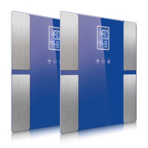Buy SOGA 2X Digital Electronic LCD Bathroom Body Fat Scale Weighing Scales Weight Monitor Blue Online - home & living > bathroom > bathroom accessories > bathroom scales - 1 - AU Depot Free Shipping
