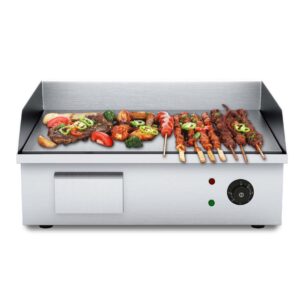 Buy SOGA 2X Electric Stainless Steel Flat Griddle Grill BBQ Hot Plate 2200W Online - Home & Living - 2 - AU Depot Free Shipping