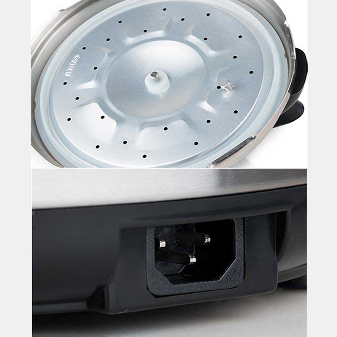 SOGA 2X Electric Stainless Steel Pressure Cooker 12L 1600W Multicooker 16 - 16ElectricPressureCooker12LX2 - Electronics & Appliances - 9 - AU DEPOT SOGA Buy SOGA 2X Electric Stainless Steel Pressure Cooker 12L 1600W Multicooker 16 Online - Electronics & Appliances - 9 - AU Depot Free Shipping