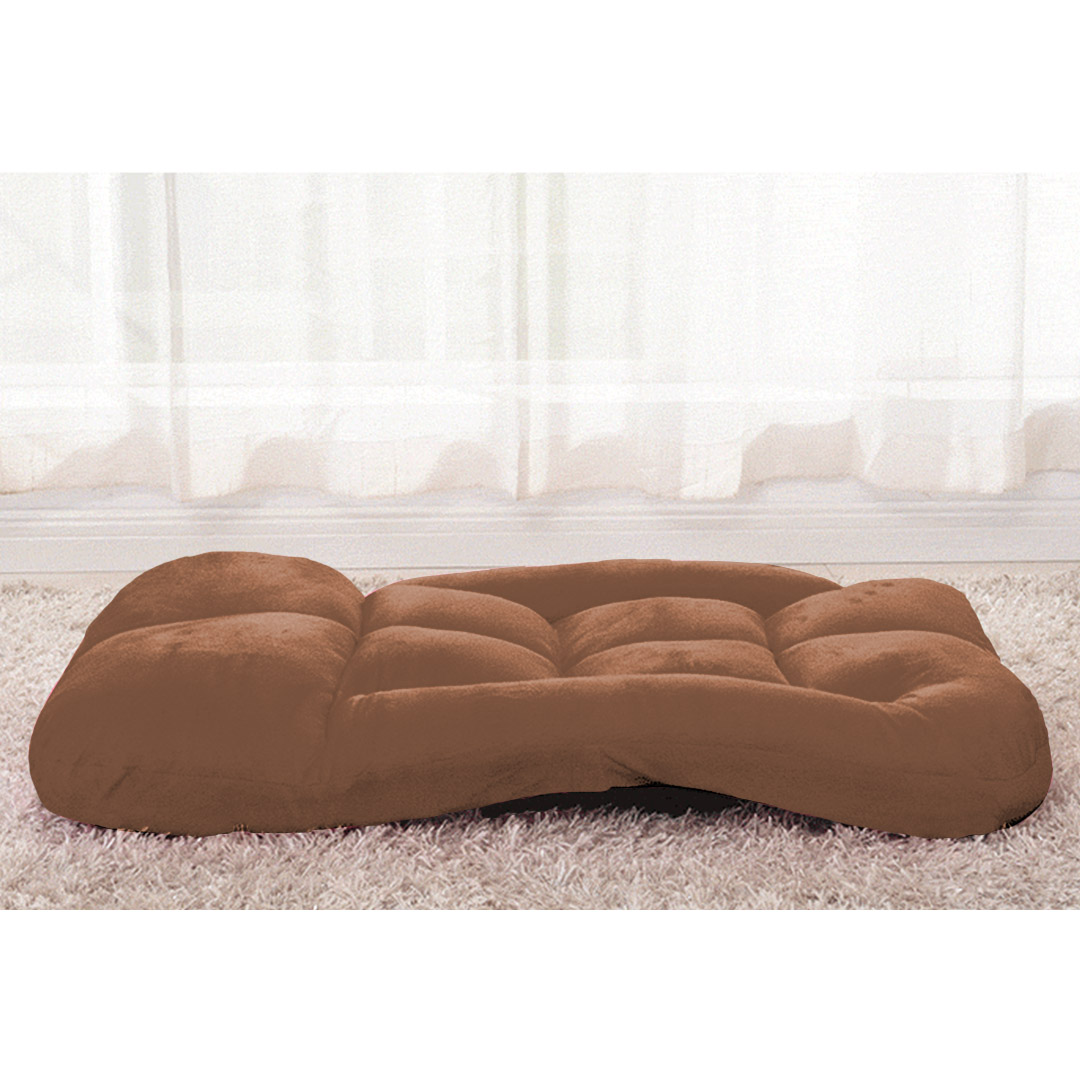 SOGA 2X Foldable Lounge Cushion Adjustable Floor Lazy Recliner Chair with Armrest Coffee - LoungeKidCoffeeX2 - Furniture - 7 - AU DEPOT SOGA Buy SOGA 2X Foldable Lounge Cushion Adjustable Floor Lazy Recliner Chair with Armrest Coffee Online - Furniture - 7 - AU Depot Free Shipping