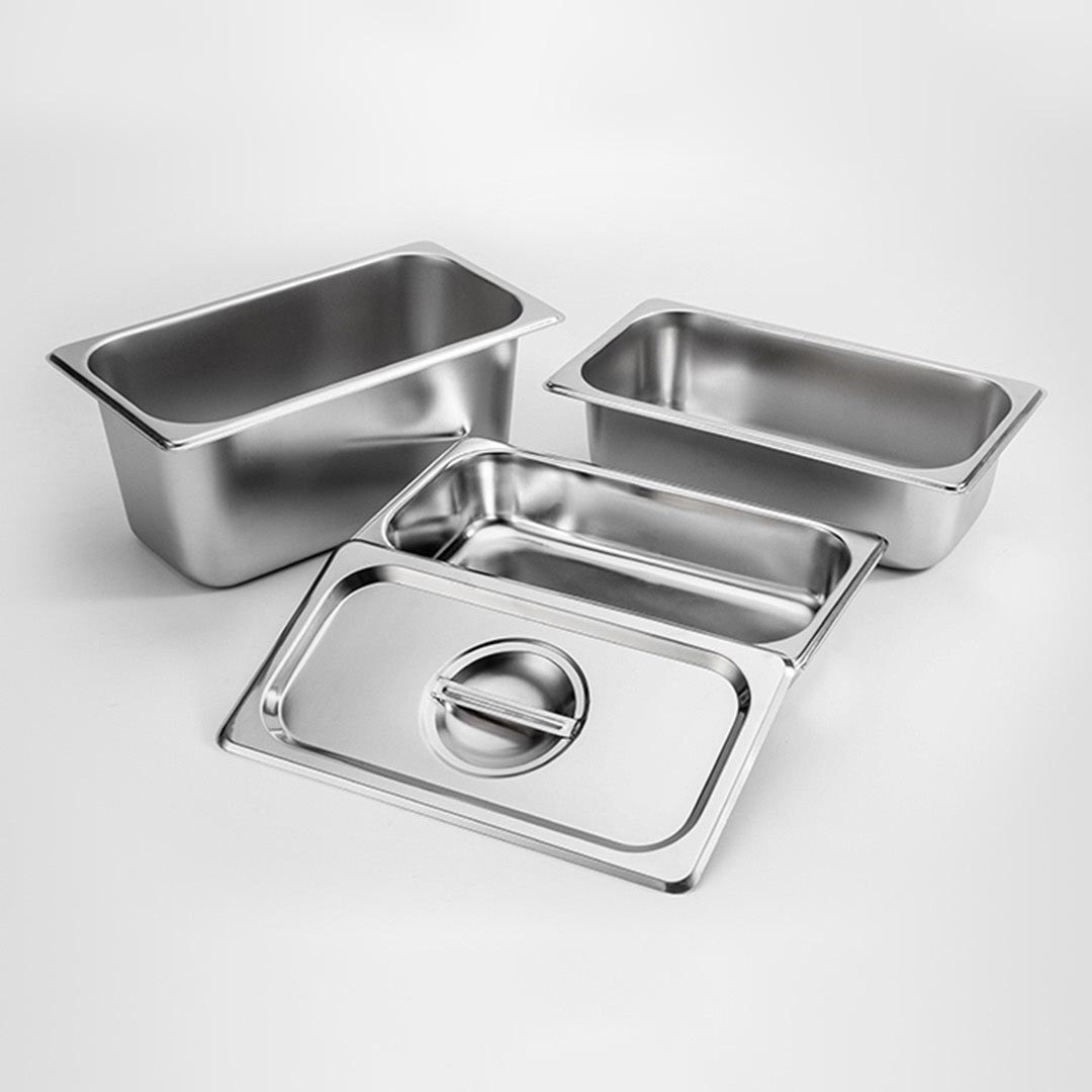 SOGA 2X Gastronorm GN Pan Full Size 1/3 GN Pan 15cm Deep Stainless Steel Tray - GastronormPans5417X2 - Home & Living - 7 - AU DEPOT SOGA Buy SOGA 2X Gastronorm GN Pan Full Size 1/3 GN Pan 15cm Deep Stainless Steel Tray Online - Home & Living - 7 - AU Depot Free Shipping