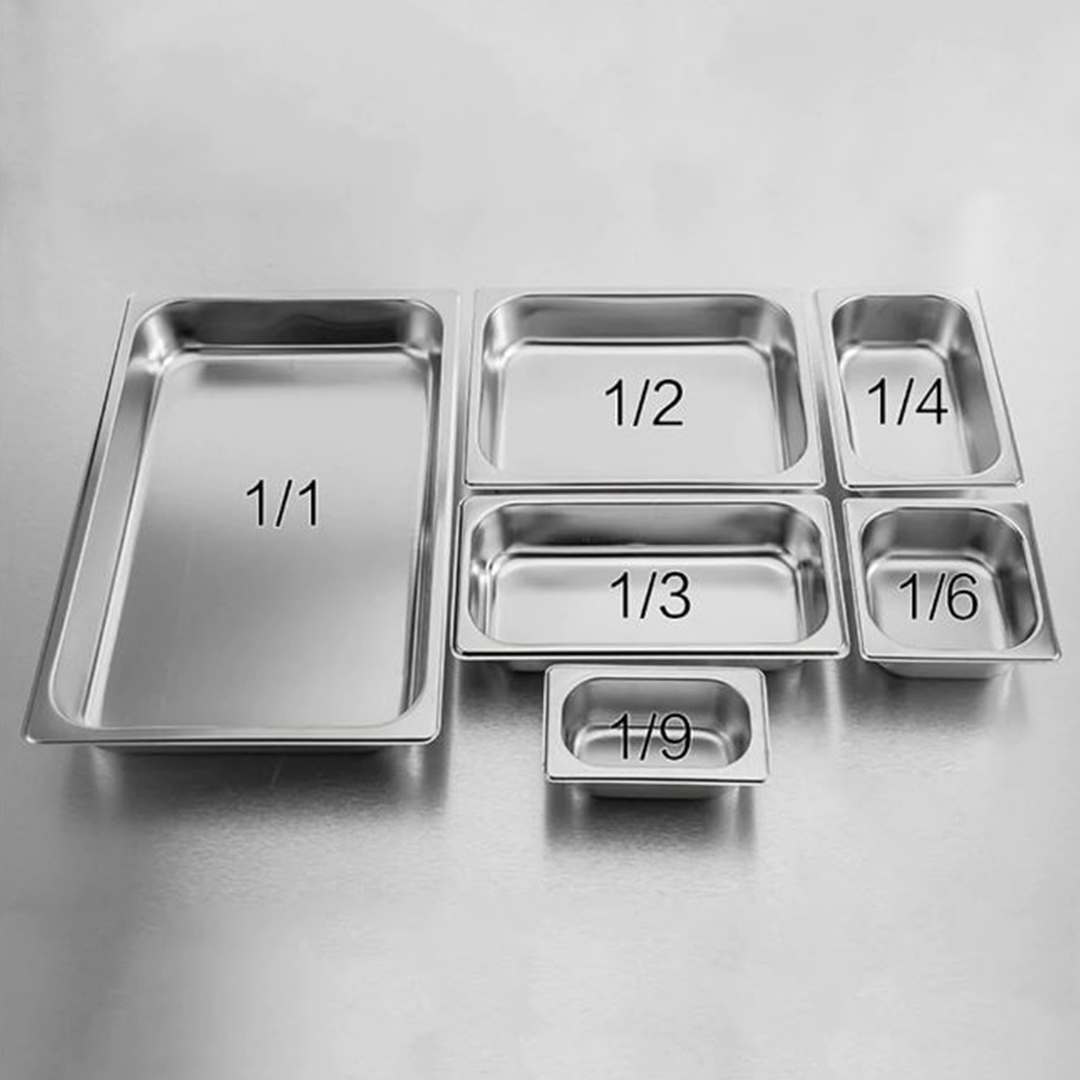 SOGA 2X Gastronorm GN Pan Full Size 1/3 GN Pan 6.5 cm Deep Stainless Steel Tray - GastronormPans5415X2A - Home & Living - 9 - AU DEPOT SOGA Buy SOGA 2X Gastronorm GN Pan Full Size 1/3 GN Pan 6.5 cm Deep Stainless Steel Tray Online - Home & Living - 9 - AU Depot Free Shipping