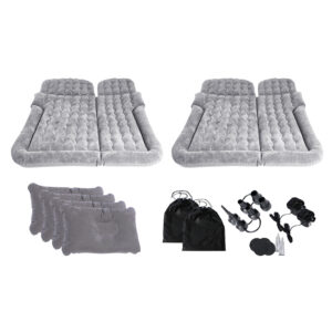 Buy SOGA 2X Grey Inflatable Car Boot Mattress Portable Camping Air Bed Travel Sleeping Essentials Online - Garden, Tools & Hardware - 1 - AU Depot Free Shipping