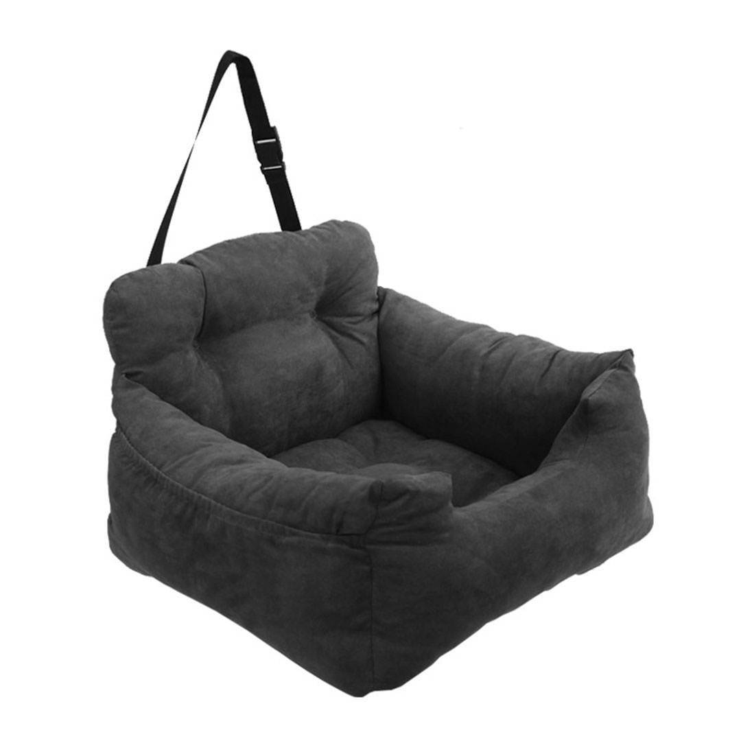 SOGA 2X Grey Pet Car Seat Sofa Safety Soft Padded Portable Travel Carrier Bed - CarPet123X2 - Pet Supplies - 3 - AU DEPOT SOGA Buy SOGA 2X Grey Pet Car Seat Sofa Safety Soft Padded Portable Travel Carrier Bed Online - Pet Supplies - 3 - AU Depot Free Shipping