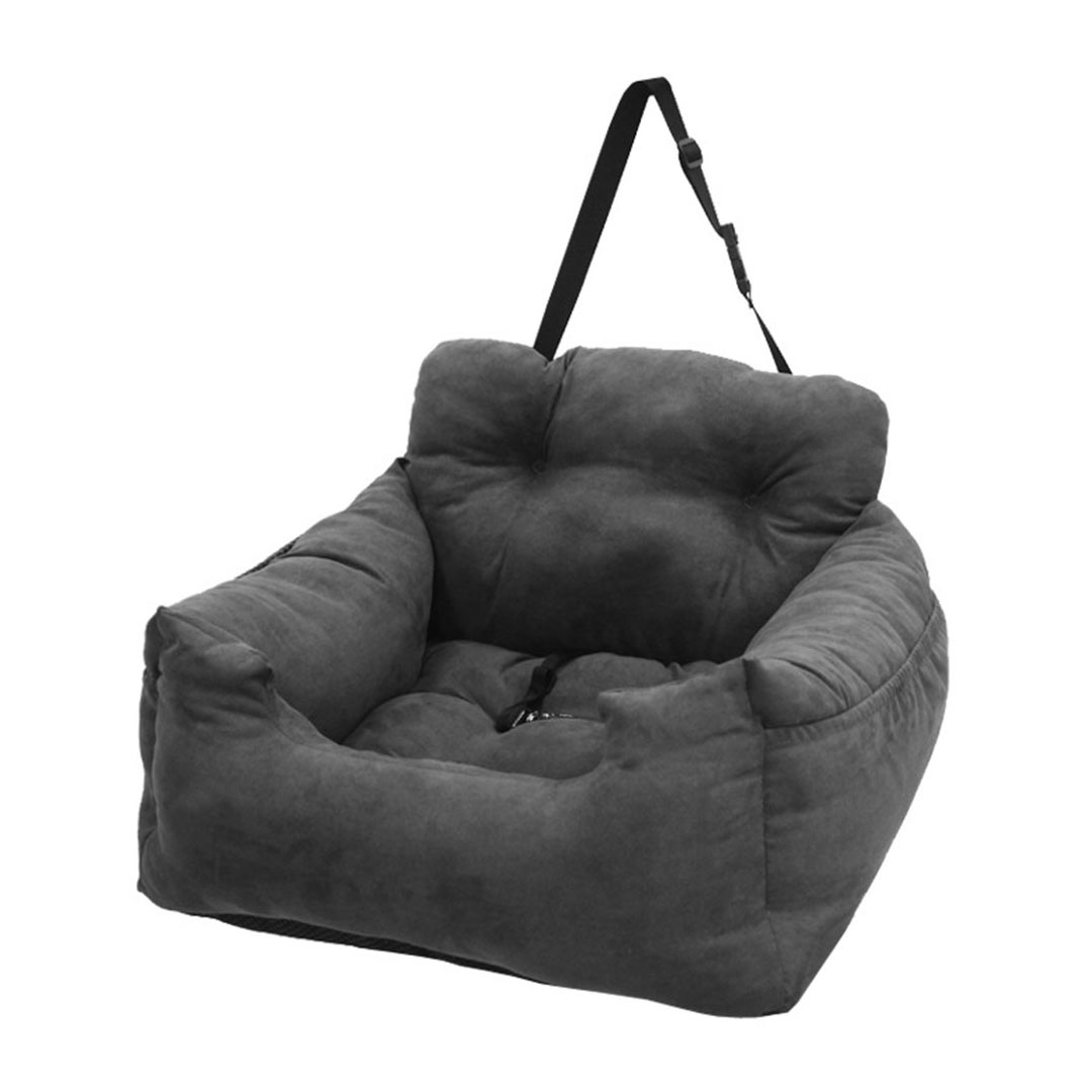 SOGA 2X Grey Pet Car Seat Sofa Safety Soft Padded Portable Travel Carrier Bed - CarPet123X2 - Pet Supplies - 9 - AU DEPOT SOGA Buy SOGA 2X Grey Pet Car Seat Sofa Safety Soft Padded Portable Travel Carrier Bed Online - Pet Supplies - 9 - AU Depot Free Shipping