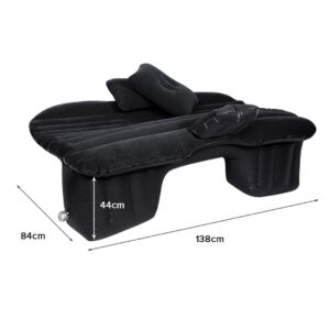 Buy SOGA 2X Inflatable Car Mattress Portable Travel Camping Air Bed Rest Sleeping Bed Black Online - Garden, Tools & Hardware - 2 - AU Depot Free Shipping