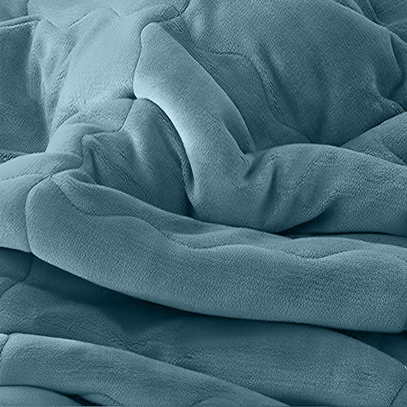 SOGA 2X Lake Blue Throw Blanket Warm Cozy Double Sided Thick Flannel Coverlet Fleece Bed Sofa Comforter - Blanket304X2 - Home - 5 - AU DEPOT SOGA Buy SOGA 2X Lake Blue Throw Blanket Warm Cozy Double Sided Thick Flannel Coverlet Fleece Bed Sofa Comforter Online - Home - 5 - AU Depot Free Shipping